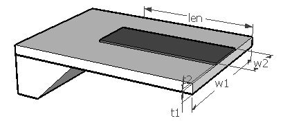 Design of a cantilever based bimetallic thermal actuator
